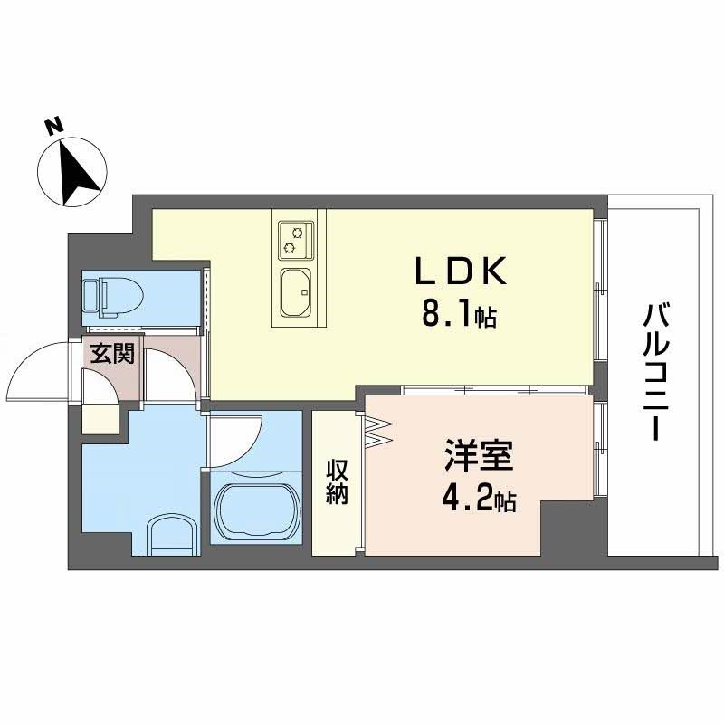 ウェルホームズ住吉大社の間取り