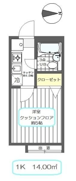 パークヴィレッジ竹の塚Ａの間取り