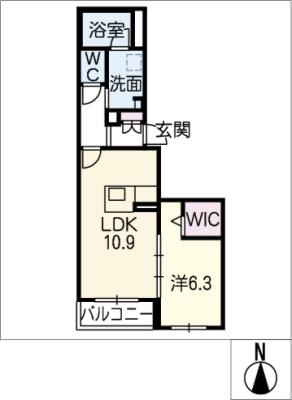 シャーメゾンときの間取り