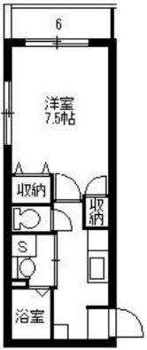 鹿児島市鴨池のマンションの間取り