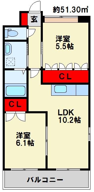 リオグランデエムの間取り