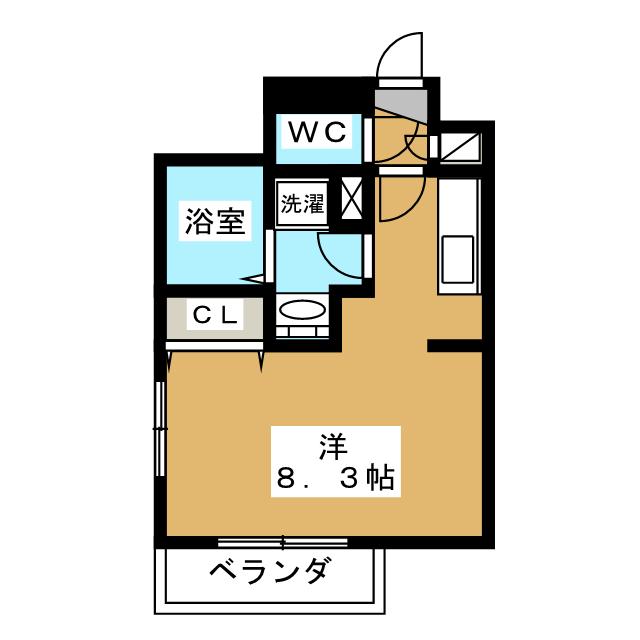 Ｂａｙ小港Ｎｏ．２の間取り