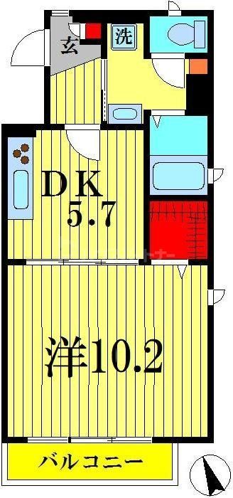 サンライズガーデンの間取り