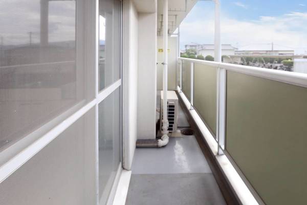 バルコニー　ビレッジハウスの同一物件・同一タイプの間取りの写真です