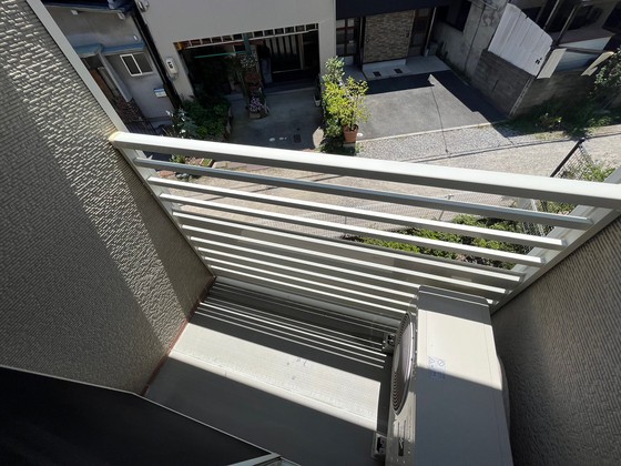 バルコニー　※別部屋の写真です
