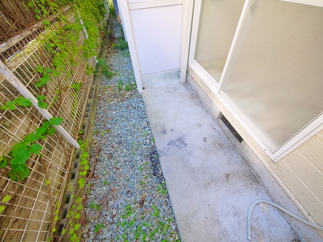 庭　お庭の付いた物件です