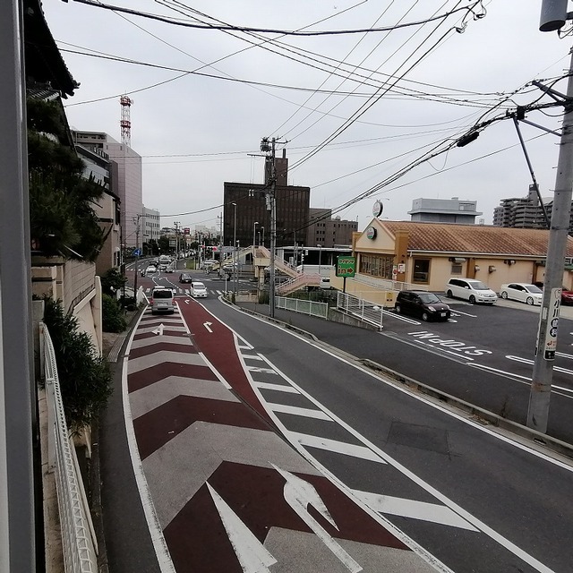 眺望　前面道路