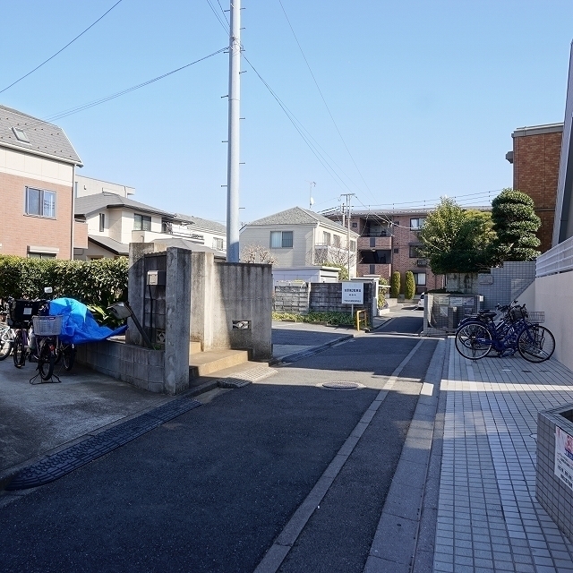 眺望　前面道路