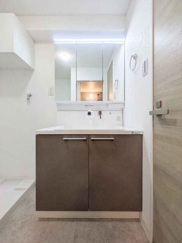 洗面設備　図面と現状に相違がある場合には現状を優先