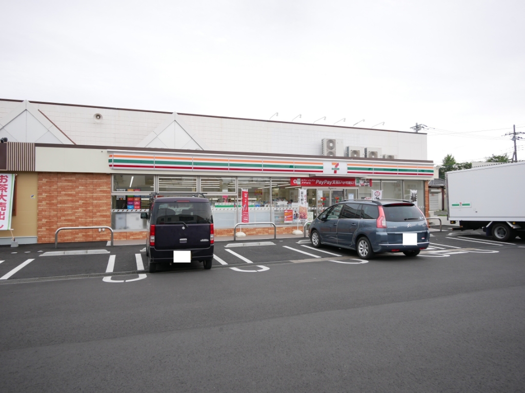 コンビニ　セブンイレブン 東海村松北店（コンビニ）まで542m