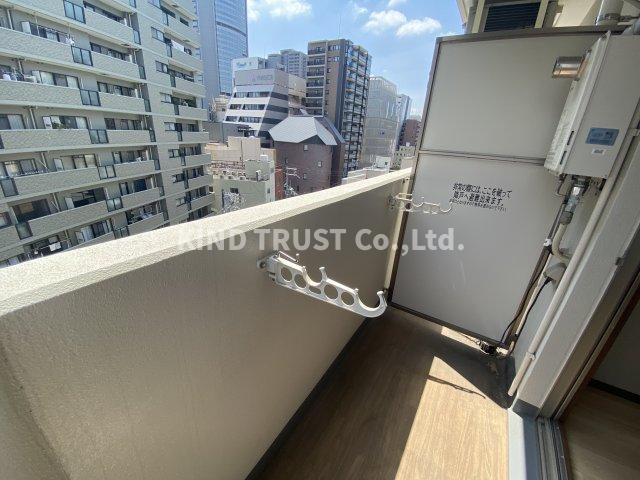 バルコニー　開放的で明るい空間を演出してくれるバルコニーです