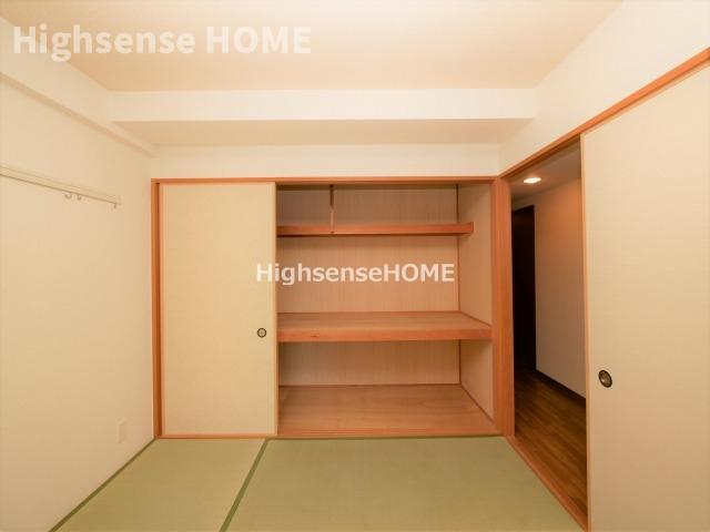 収納　大きなスペースがあり、収納には困りません