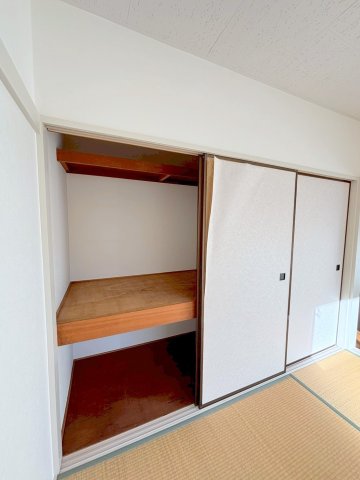 収納　大きなスペースがあり、収納には困りません