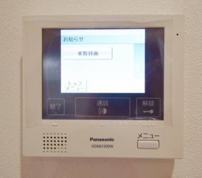 セキュリティ　※別部屋参考写真