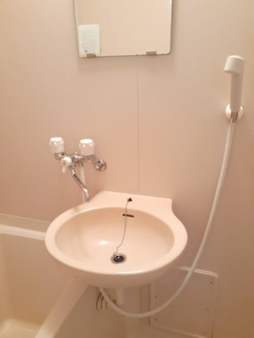 洗面設備　広い洗面スペース