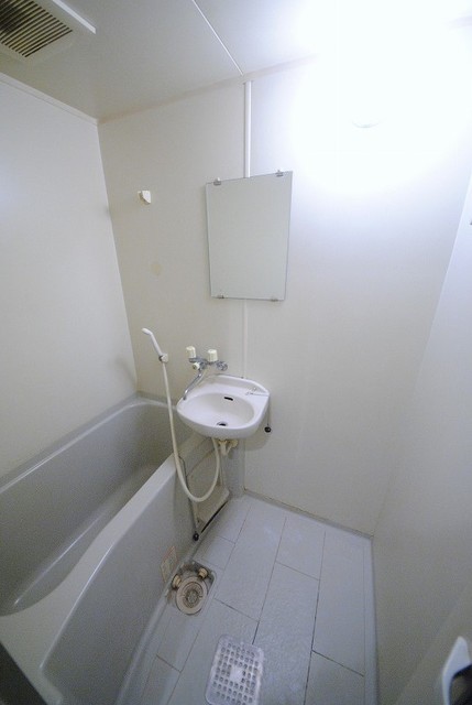 バス・シャワールーム　写真は１０２号室