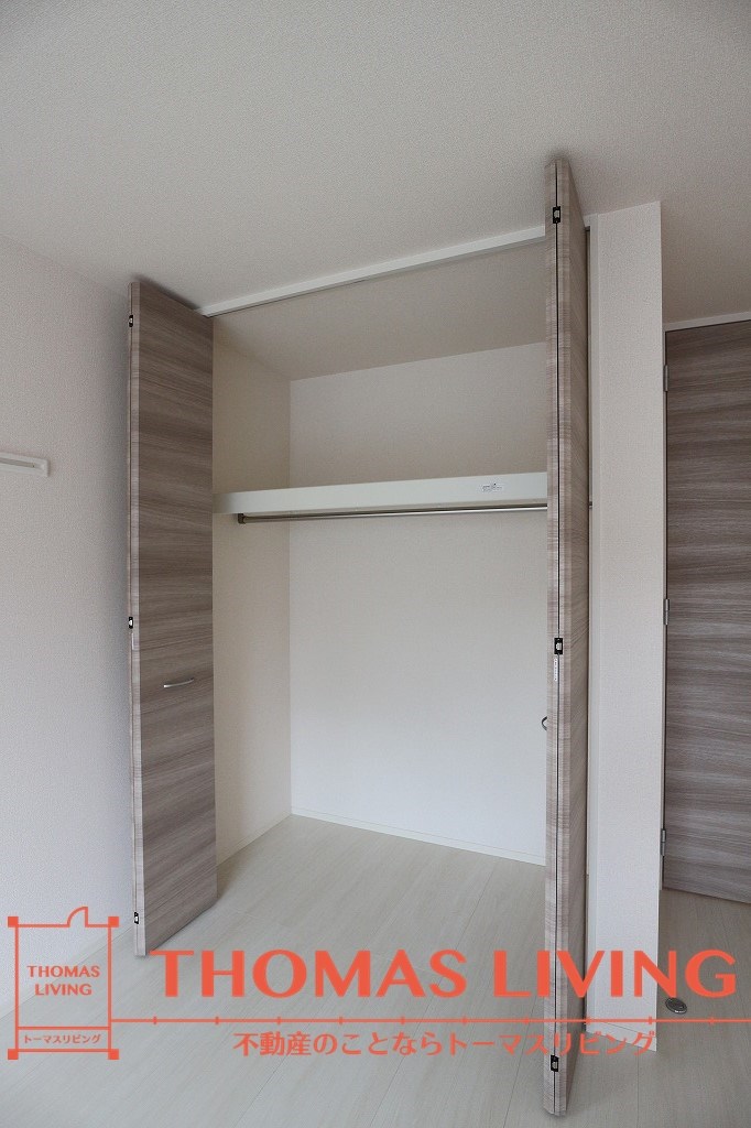 収納　大容量のクローゼットです。