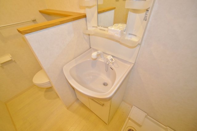 洗面設備　シャワー付き洗面台♪