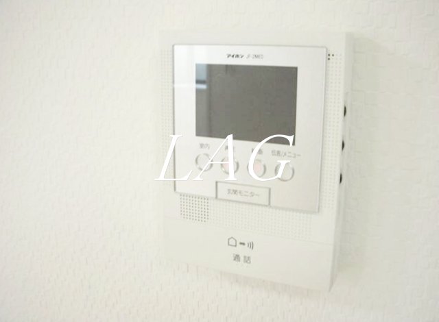 セキュリティ　モニター付きインターホンです。