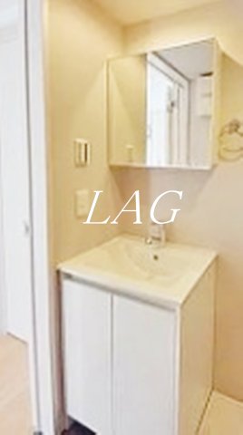 洗面設備　洗面台です。