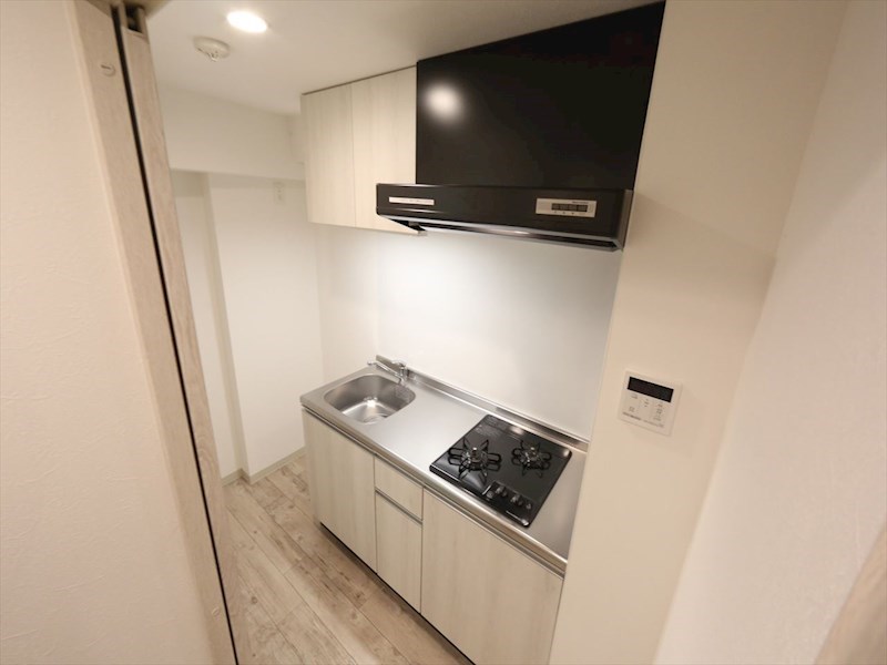 キッチン　システムキッチン（ガス2口コンロ付）