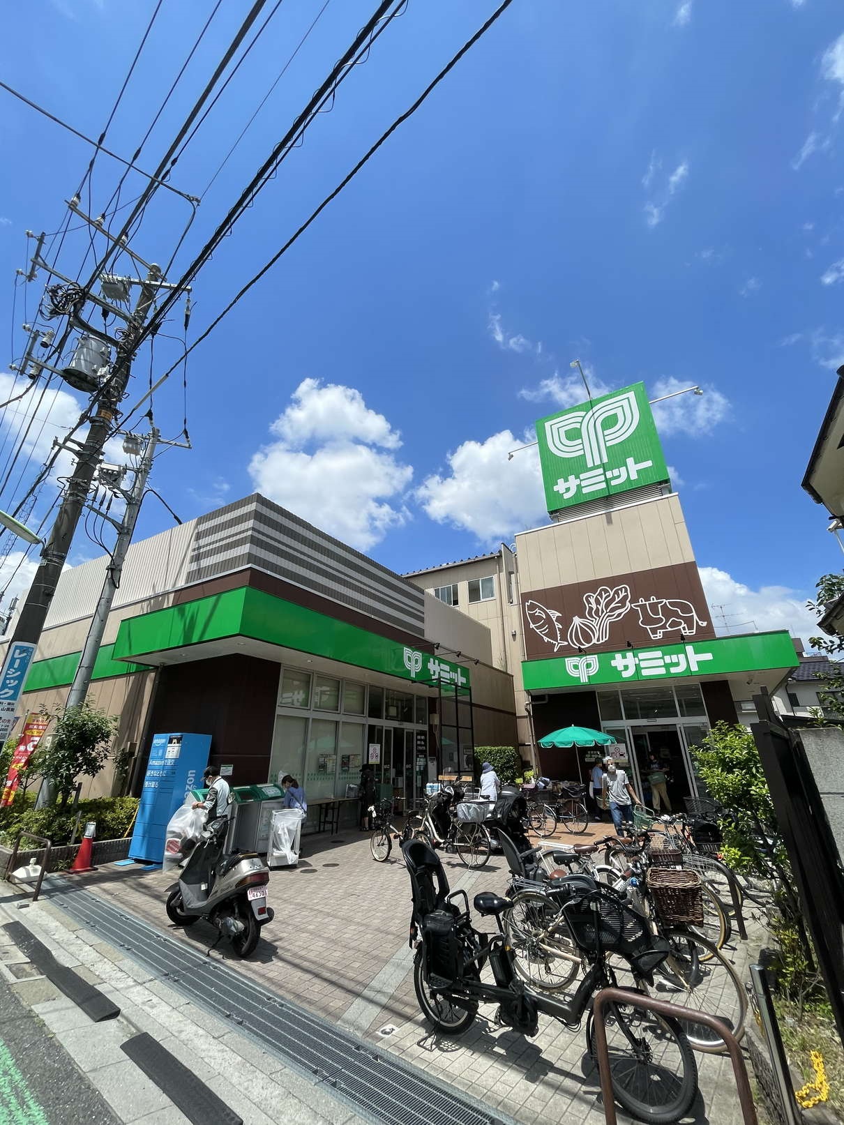 スーパー　サミットストア下馬店（スーパー）まで276m