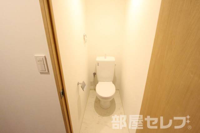 トイレ　２０２号室の写真です。