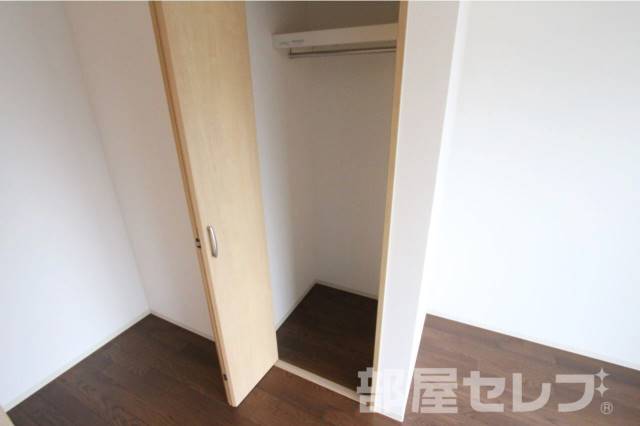 収納　２０２号室の写真です。