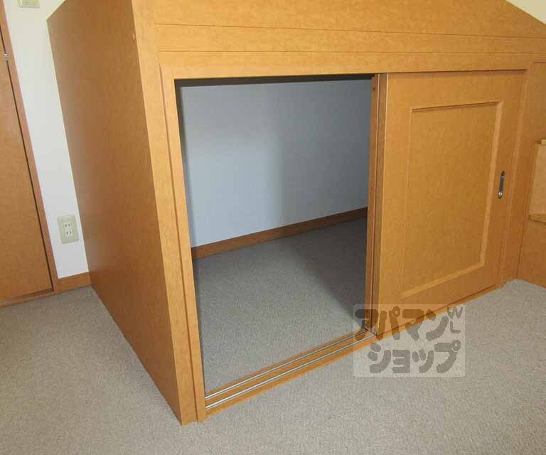 収納　大きな荷物も収納できます。