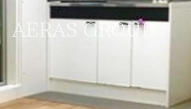 収納　キッチン下収納あり