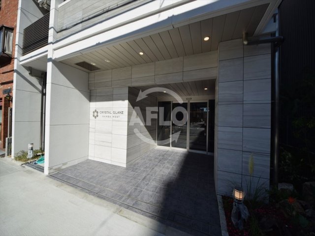 エントランス　クリスタルグランツ難波WEST　エントランス