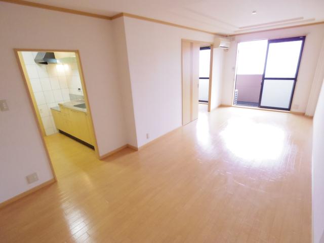 眺望　居間です