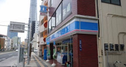 コンビニ　ローソン 向島一丁目店（コンビニ）まで84m