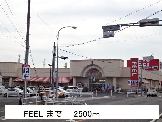 スーパー　FEEL（スーパー）まで2500m