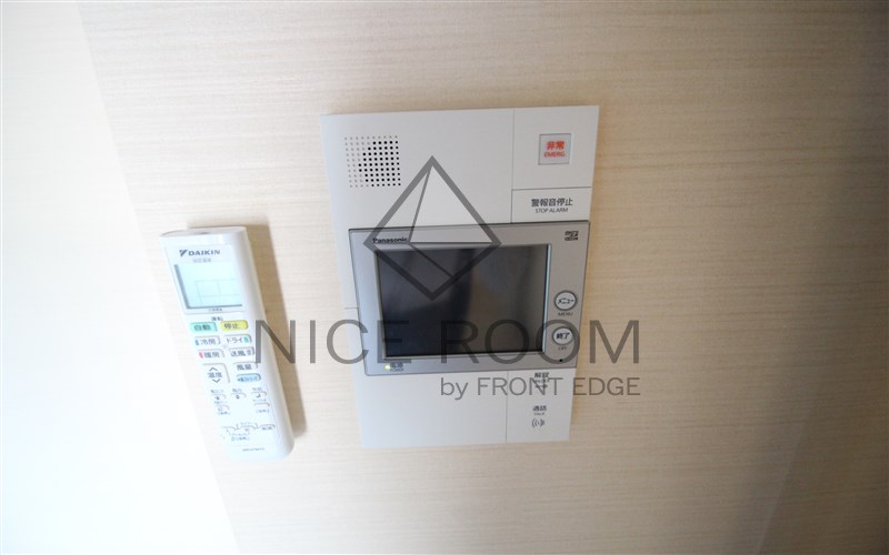 セキュリティ　ファーストフィオーレ阿波座アクア　モニター付きインターホン