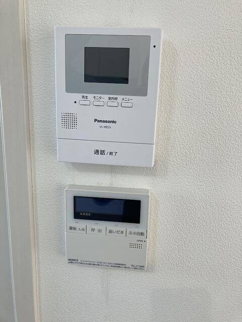 セキュリティ　モニター付きインターホンです