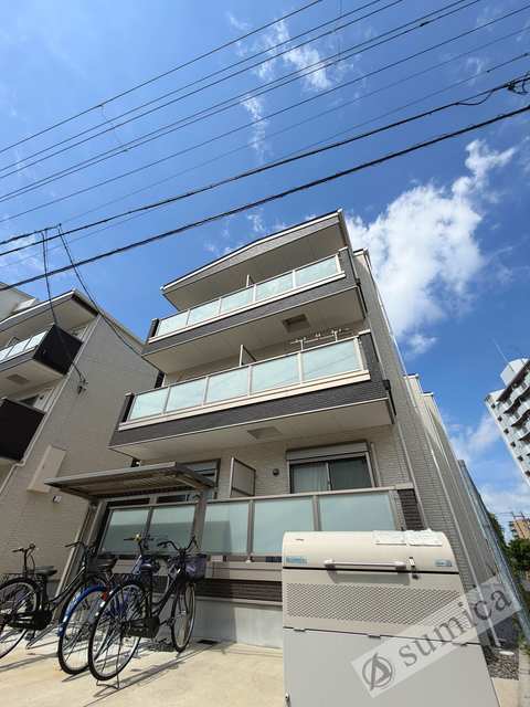建物外観　インターネット無料で使い放題♪