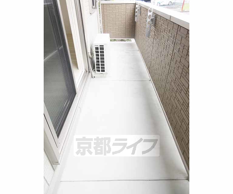 バルコニー　南西向き・