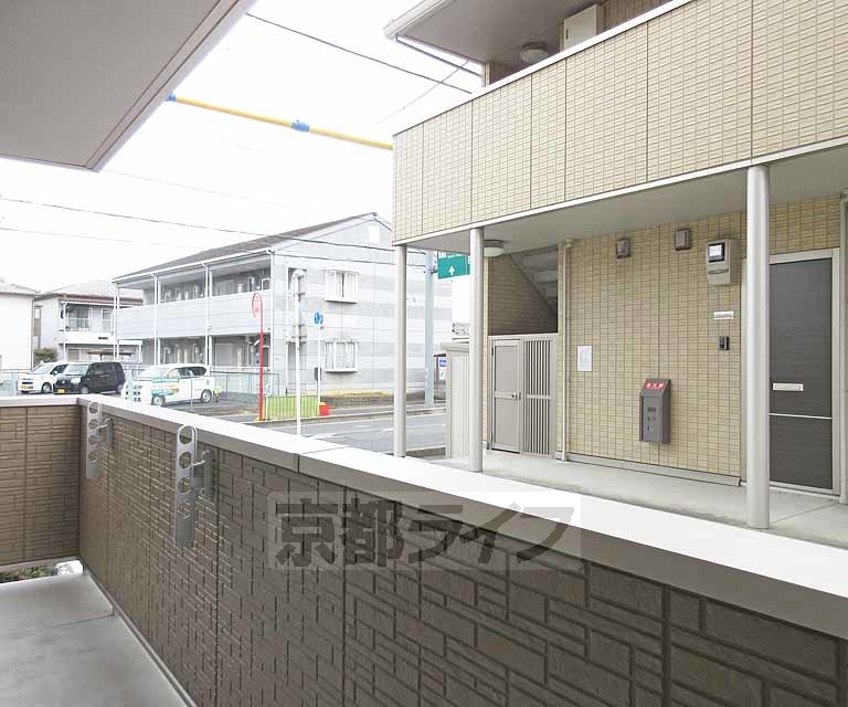 眺望　バルコニーから・