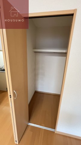 収納　たっぷりとした収納スペースです