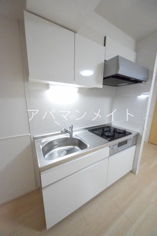 キッチン　ガスコンロ3口付き！