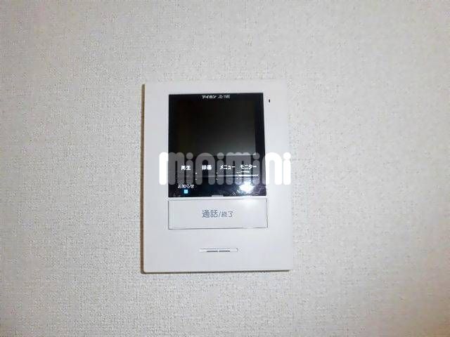 セキュリティ　カメラ付きで安心のモニターホン。