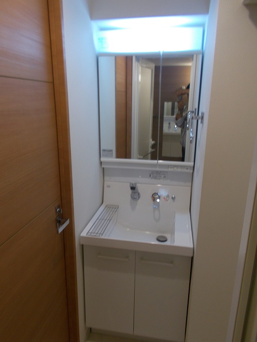 洗面設備　※同物件代表的なお部屋です