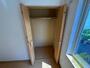 収納　寝室の収納です。部屋がすっきり片付きます。