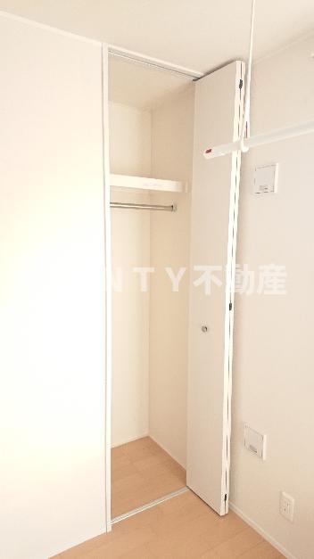 収納　十分な収納スペースがあります