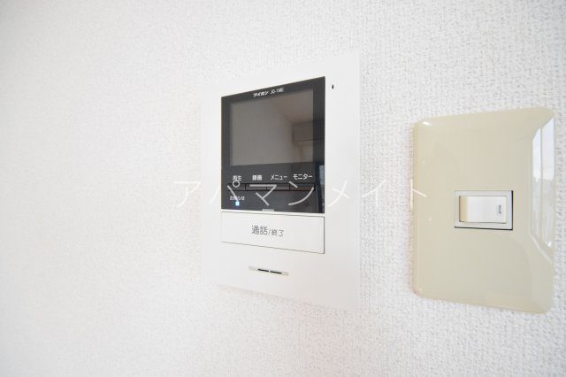 セキュリティ　ＴＶモニタ付インターホンです