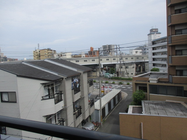眺望　バルコニーからの眺望です