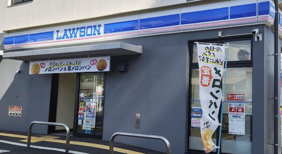 コンビニ　ローソン 廿日市地御前店（コンビニ）まで115m