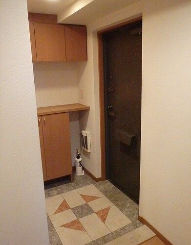 玄関　ゆったりとした玄関です