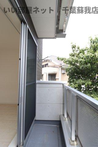 バルコニー　広々としたバルコニーです